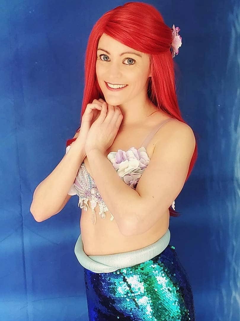 party character mermaid princess ariel little mermaid dress up disney